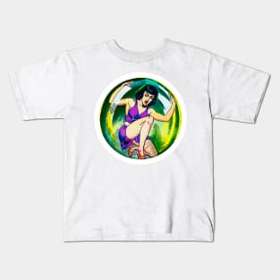 girl trapped in a transparent ball Kids T-Shirt